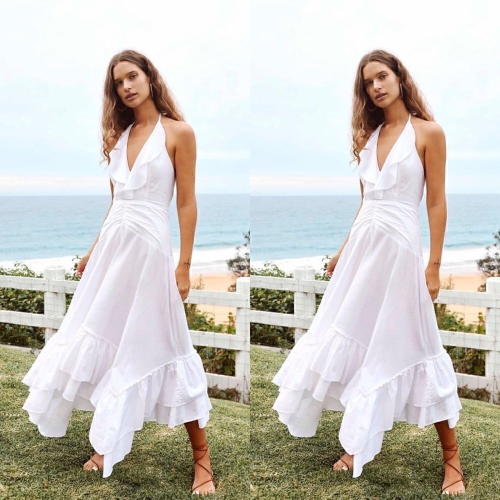 💯 FREE PEOPLE Clara Midi Dress